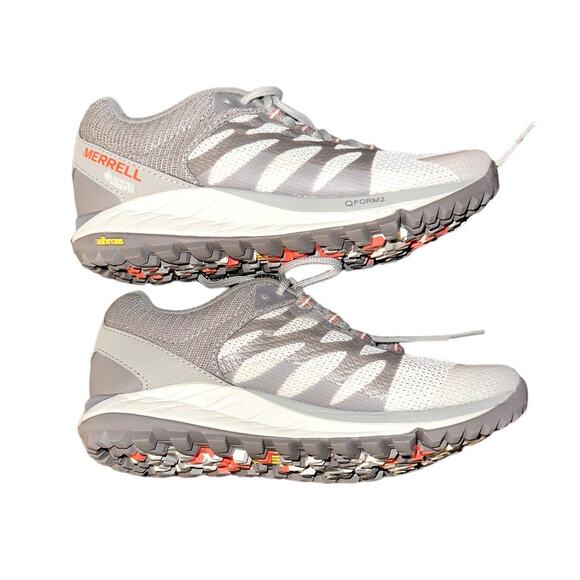 Merrell Antora 2 Moonbeam Running Shoes Gore-Tex Vibram -5.5 - Picture 4 of 9